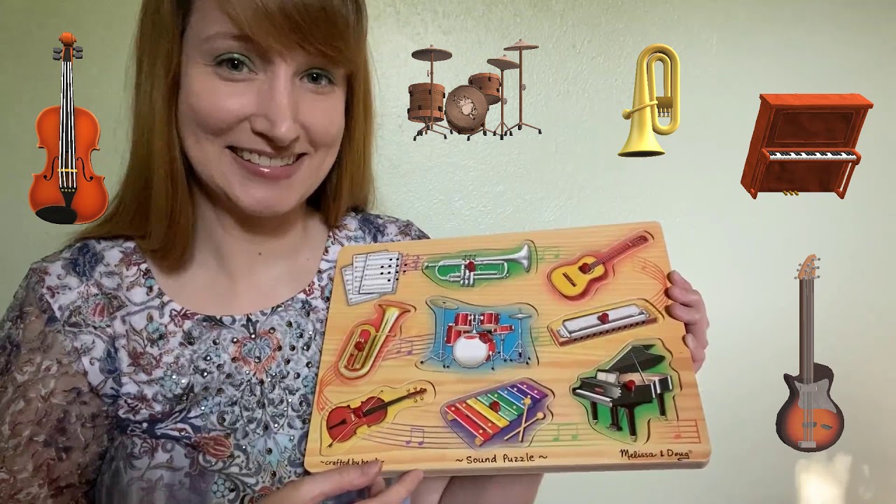 melissa and doug musical puzzle