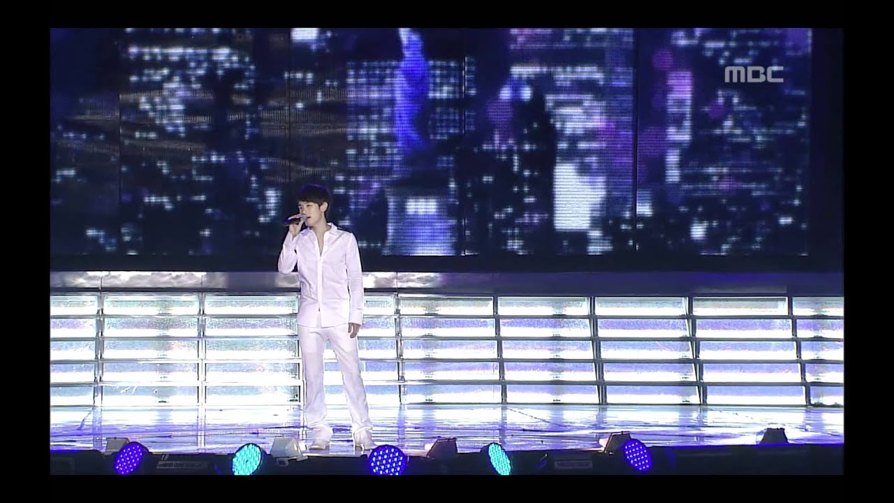 Kim Dong-wan - Men's Love, 김동완 - 남자의 사랑, Music Core 20080802