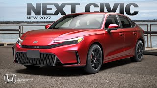 HONDA CIVIC 2027 Futuristic Exterior Design with a Bold Sporty Character.? Redesigned screenshot 1