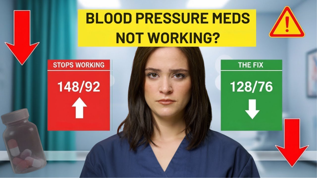 SENIORS: The #1 Reason Your Blood Pressure Medication STOPS WORKING (And How To Fix It)