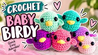 Amigurumi Baby Bird | Easy Beginners Tutorial | Crochet Pattern PDF | Right Handed
