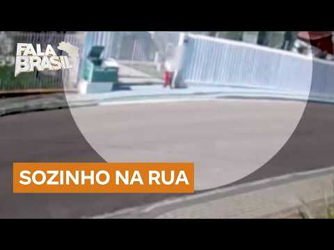 Mãe busca respostas após filho autista sair sozinho da escola