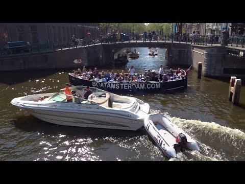 Thumbnail for Chaos maar ook lol op de grachten van Amsterdam / Stille Zaterdag 2019