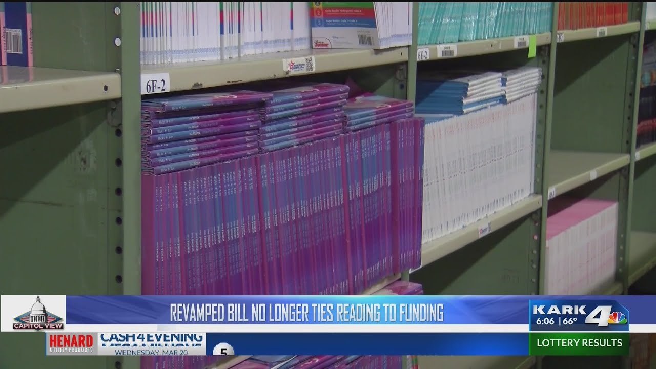Revamped bill no longer ties reading to funding
