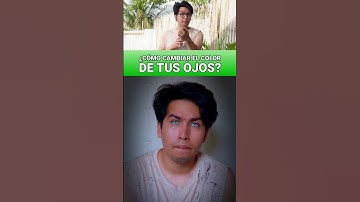 ¿Cómo cambiar el color de tus ojos?  #tutorial #efectosvisuales #vamosalafter