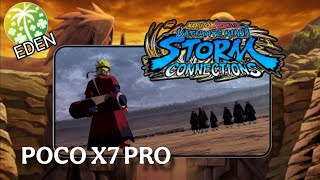 Naruto storm conections POCO X7 PRO Eden emulator