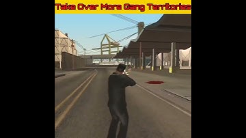 GTA San Andreas Mission Take Over More Gang Territories ||Part 1|| #shorts