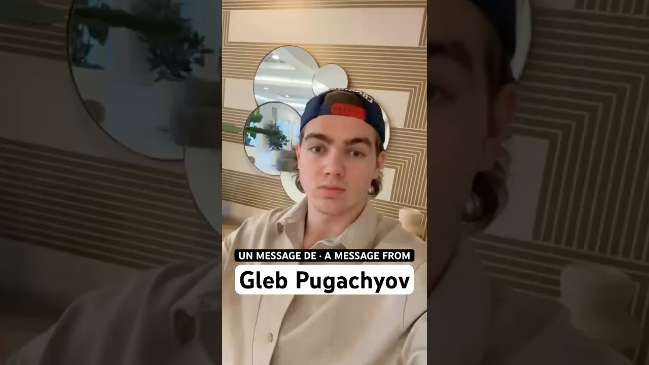 Gleb Pugachyov shares a message to Habs fans #NHL #Shorts