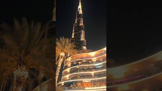 🌃 Dubai Burj Khalifa | Stunning Night View Downtown Dubai Mall #dubai #viral #travel #4k #shorts