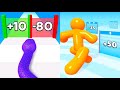 Snake Run Race VS Tall Man Run Max All Levels Gameplay Android,iOS NEW UPDATE