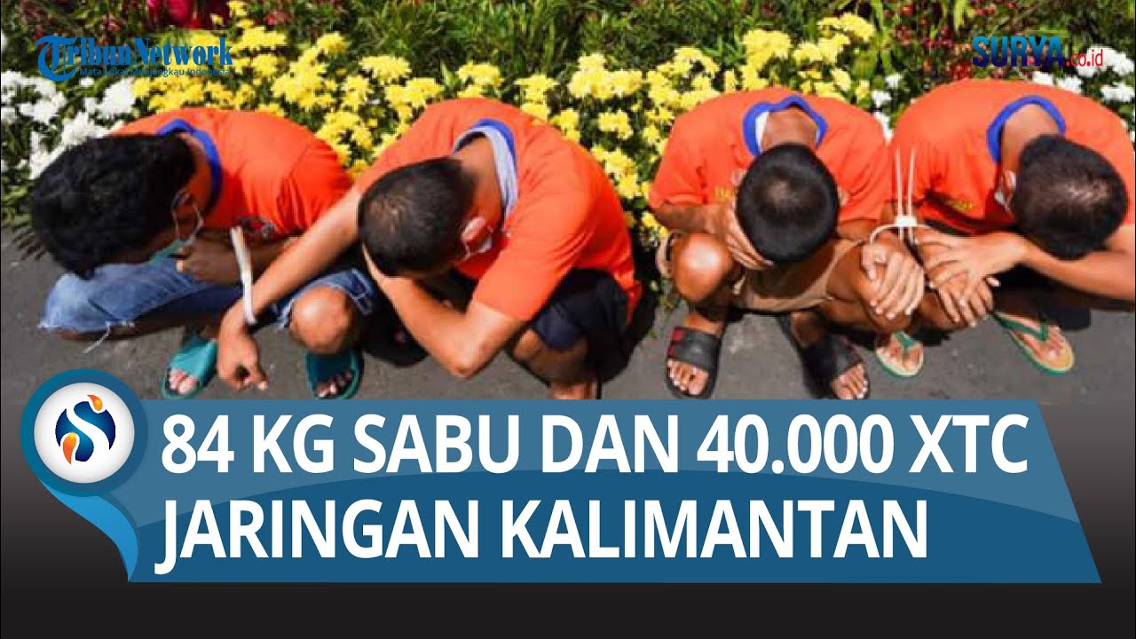 Polisi Temukan 84 Kilogram Sabu dan 40.000 Butir Ekstasi Saat Tangkap Kurir Jaringan Kalimantan Jawa