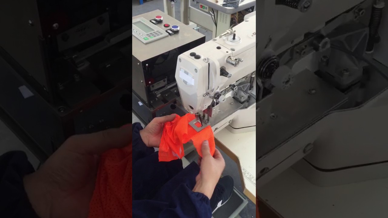 RAMBO RM165 Automatic velcro feeder sewing machine YouTube