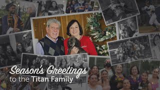 Happy Holidays from President Alva and Family