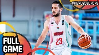 Hungary v Albania - Full Game - Classification 9-16 - FIBA U20 European Championship 2017