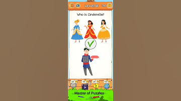 Braindom Riddle 2021 Updated Level 38 Who is cinderella Walkthrough