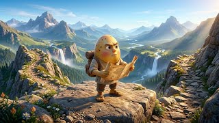 The Potato Who Found a Hidden Treasure & a Magic Bottle Genie |3D Animated Adventure |The Story Cafe