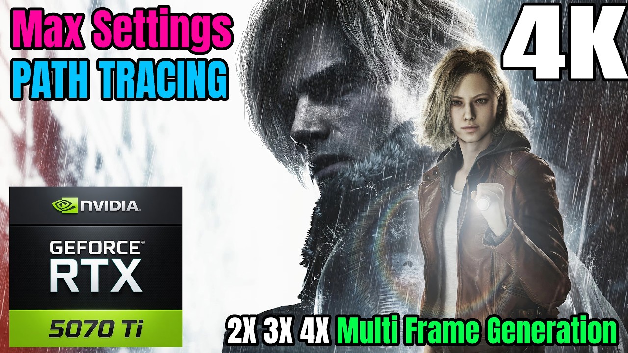 RTX 5070 Ti - Resident Evil Requiem | 4K | Path Tracing | DLSS 4 Ray ...