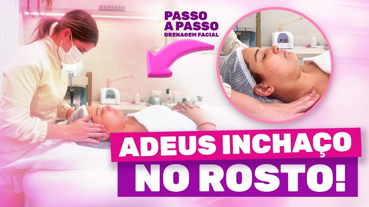 Drenagem Linfática Facial completa: Desinche Agora!