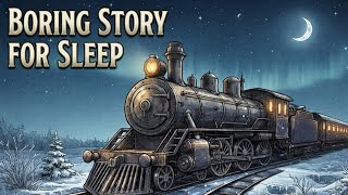 The Midnight Train Through the Snow ❄️🚂 | A Boring History Story for Sleep