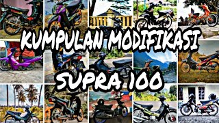 kumpulan modifikasi supra 100 || wave100