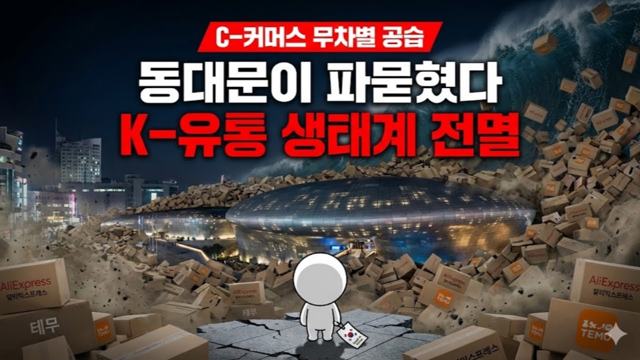 알리·테무 공습에 공실률 86% 찍은 동대문, K 유통이 처참하게 뚫린 실체 | 웃픈 경제