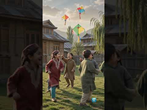 Kashmiri Kids || Lakut Chus Be Kashur || Old Childhood ||