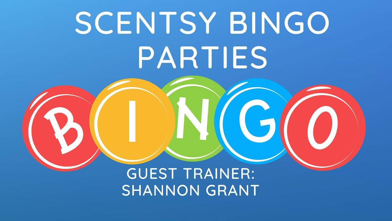 How to host Scentsy Bingo home & online parties