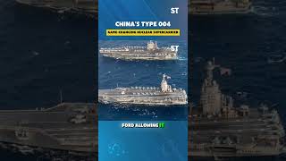 China's NEW Type 004 Nuclear Supercarrier Is A GAMECHANGER