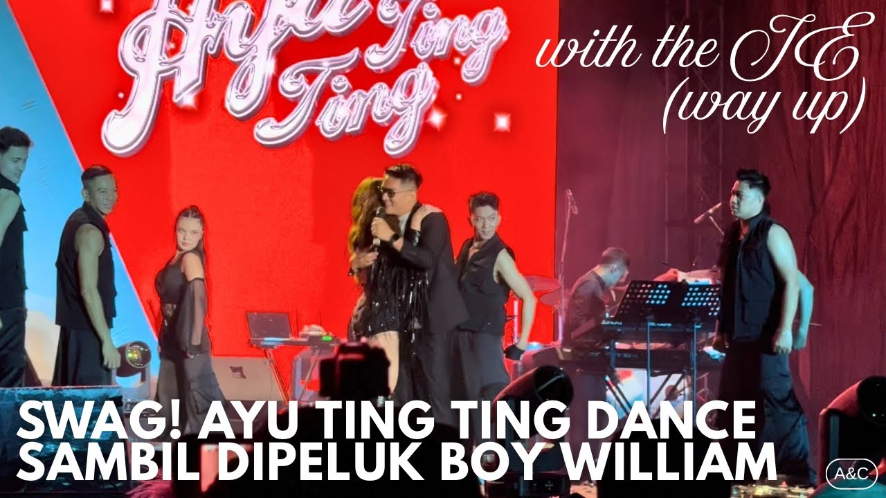 Ayu Tingting & Boy William perform  “with the IE (way up)” lagu Jennie Blackpink | A&C