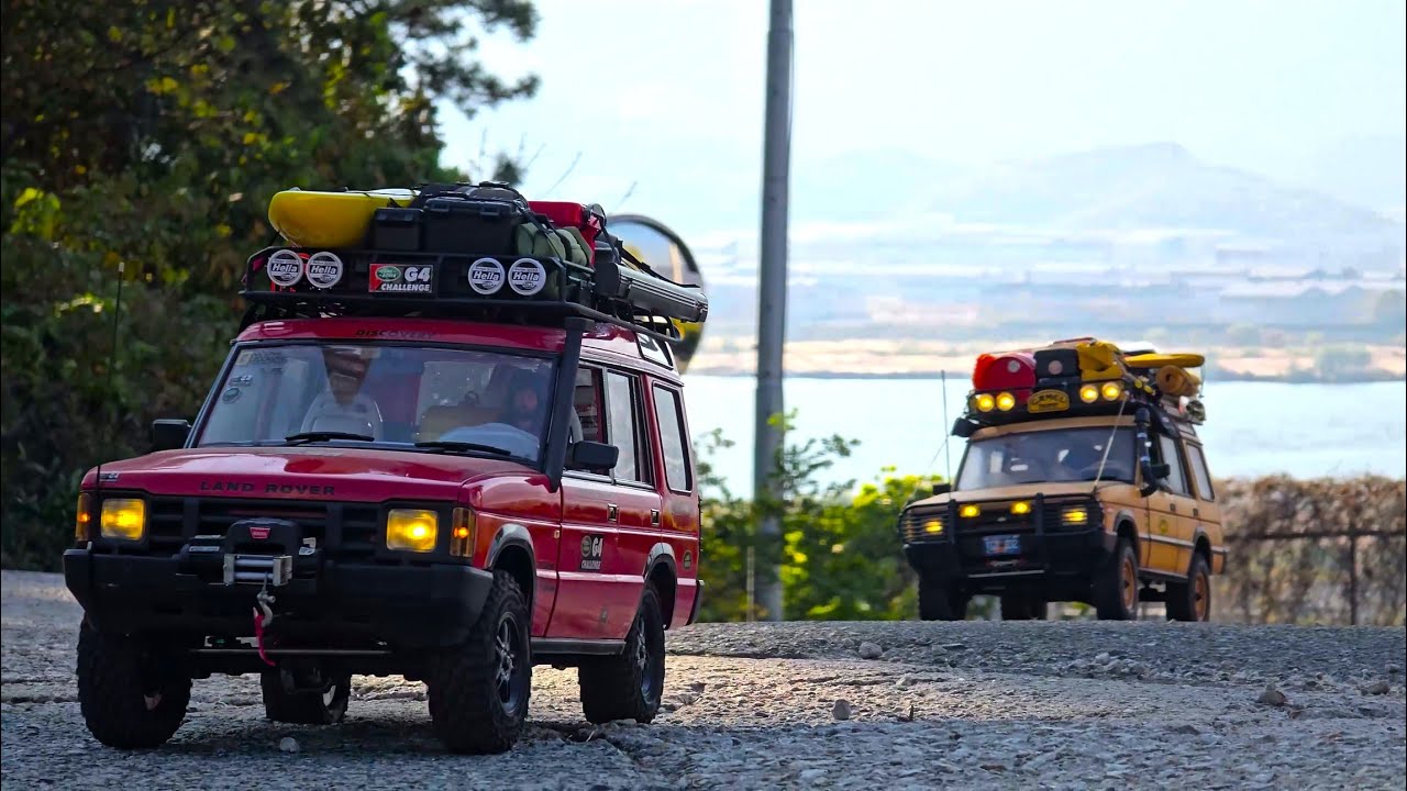 Land Rover Discovery Camel Trophy & G4 Challenge / D1RC & SCX10 II