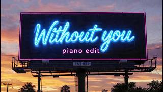 LSR/CITY - Without You - Piano Remix - Lyric video - Chillout version 2026