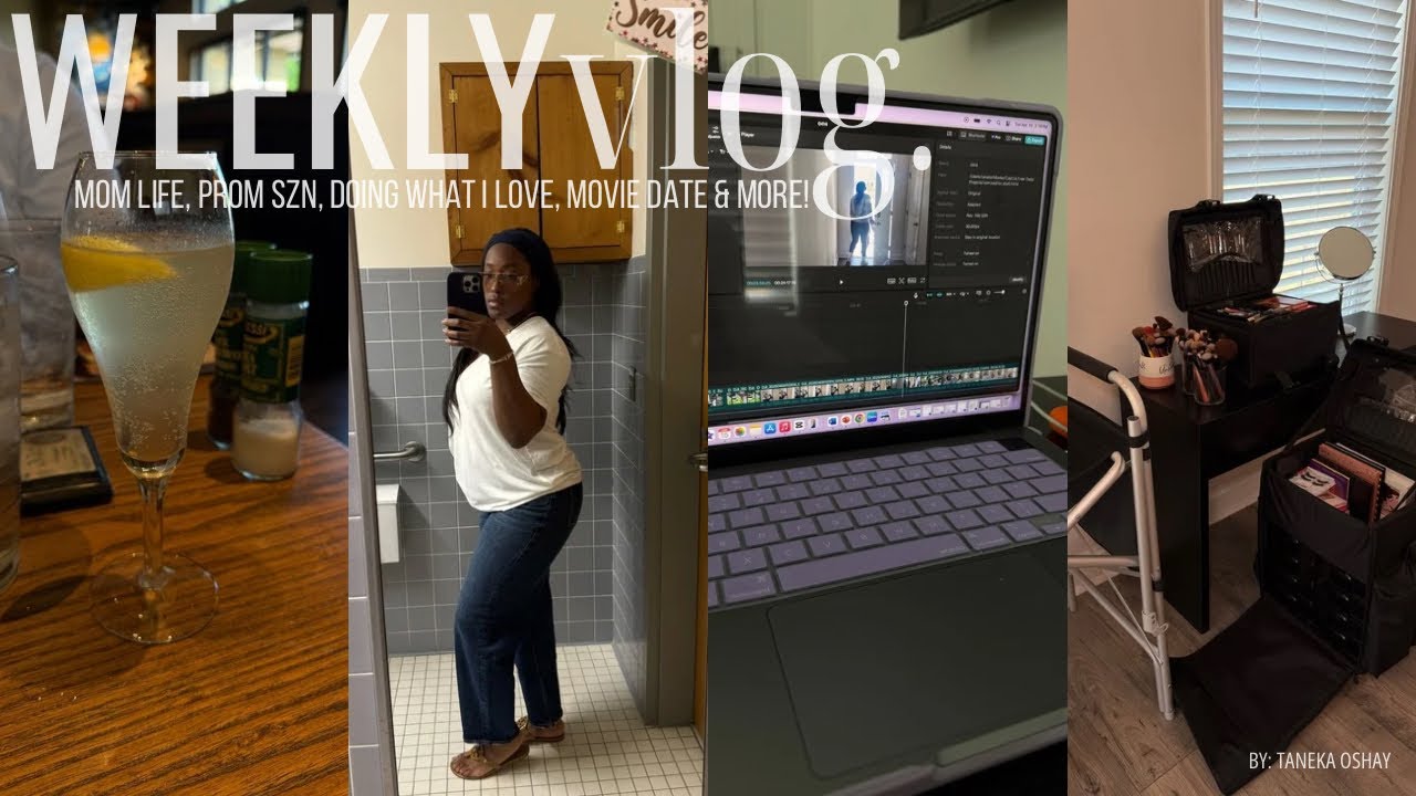 WEEKLY VLOG | MOM LIFE, DOING WHAT I LOVE, SINNERS MOVIE DATE, PROM CLIENTS & MORE!