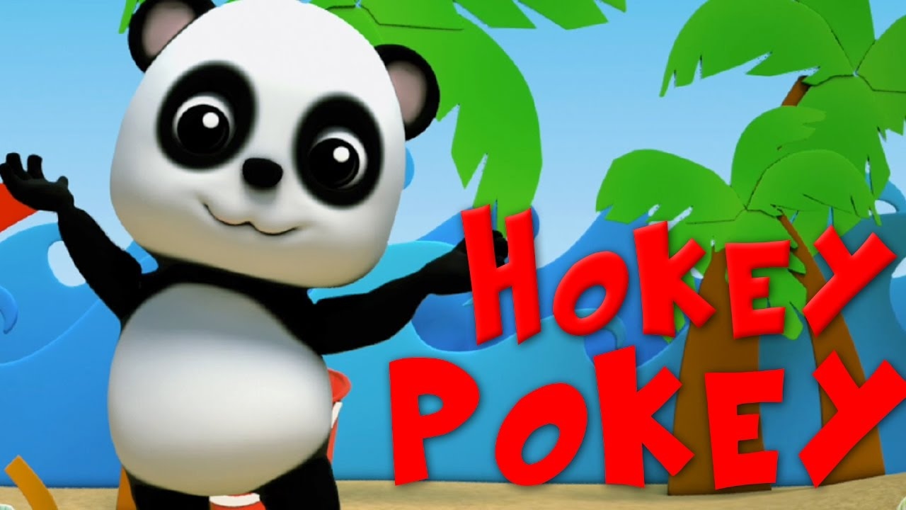 Baby Bao Panda hokey pokey nursery rhymes baby songs 3d rhymes