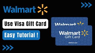 How to Use Visa Gift Card on Walmart Online !