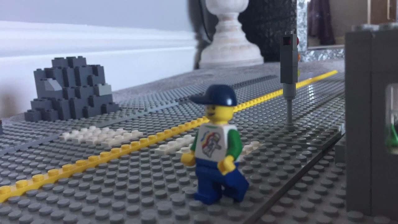 Lego Builder Kev - Day in Brick Lane, Library, hut, shop, cars and more.