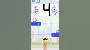 Draw To Smash Max Level iOS Satisfying Gameplay 1,2,3,4,6 #shorts #drawtosmash #puzzle #asmr #anime