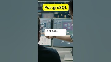 PostgreSQL LOCK TABLE #database #postgresql #programming #developer