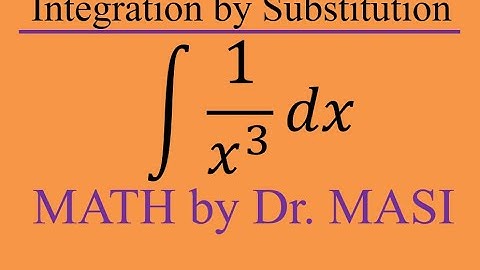 Integral of 1/x^3, How to integrate, Indefinite Integral, Integration, Calculus