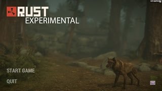 Rust Experimental 10/3/2014