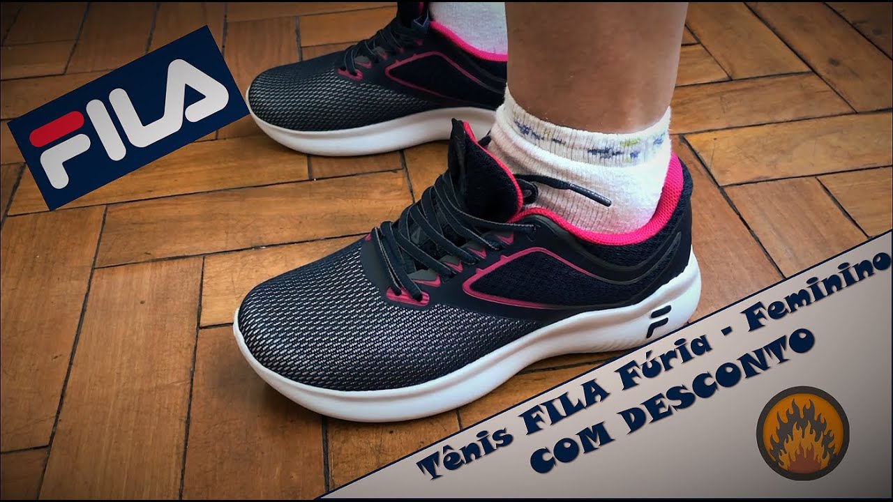 tenis fila feminino com amortecedor