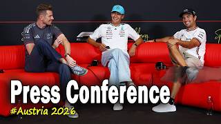 F1 Drivers Pre Race Press Conference | Austria Grand Prix 2026 | PART 2