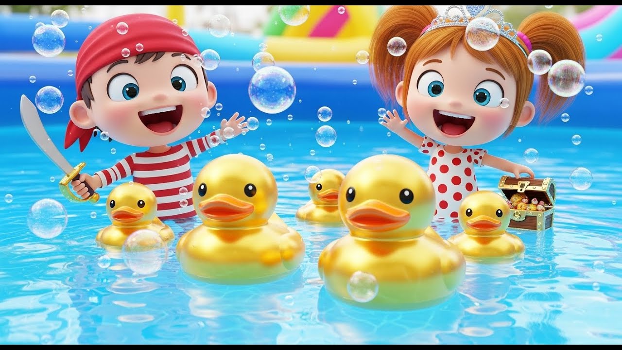 Pirate Bath Song 🛁🏴‍☠️ | Fun Bubble Bath Adventure for Kids