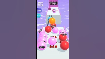 Ball Run 2048 Infinity Mode 3D Relaxing Games Part 201 #shorts #gaming