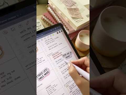 Try this on your iPad ✨ ✏️ 2023 Digital Planner for iPad, Aesthetic Digital Planning, GoodNotes 5