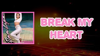 Dua Lipa - Break My Heart (Lyrics) screenshot 5