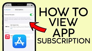 How to View App Subscriptions on Appstore iPhone iPad 2022