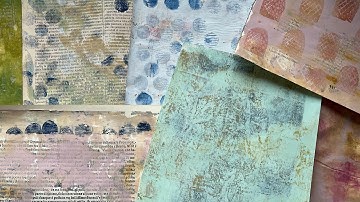 #roxysweeklychallenge 2023 | WEEK 15 | TUTORIAL using our stamps and the gelli plate