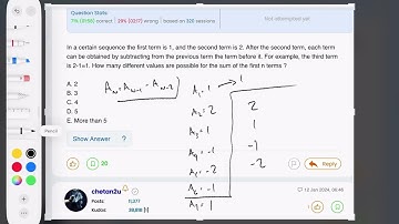 In a certain sequence the first term is 1, and the second term is 2. After the second term, each...