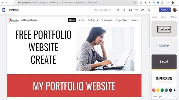 Free Portfolio Website Create, Setup, Manage And Optimize By Outsourcing BD