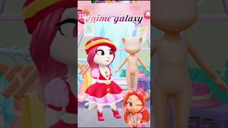 Red ruby ❤️ rainbow 🌈 bubble Jem cosplay #animegalaxy